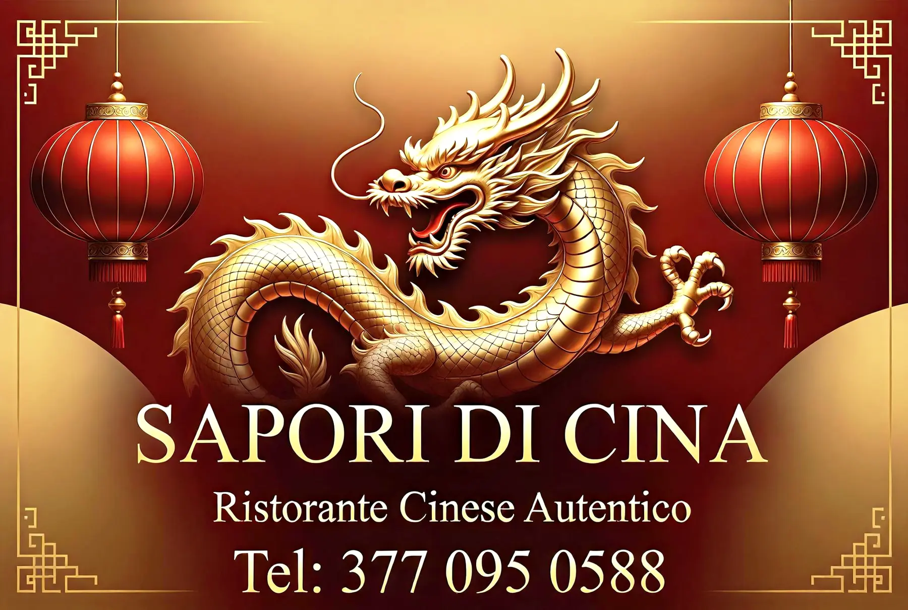 Insegna del ristorante Sapori di Cina
